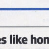 Headline for Royston Crow article promoting the concept behind No Place Like Home and telling readers where to see the exhibition and how long it will be running.