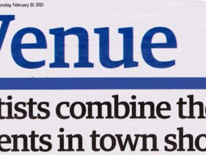 Headline for Royston Crow article about LIFE Exhibition, a group exhibition featuring work by Leigh