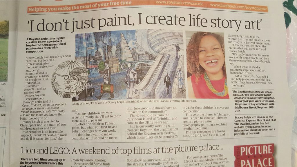 Newspaper clipping