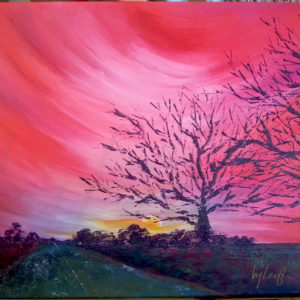 WIP15-Red-Sky-Over-A505-copyright-2014-Stacey-Leigh-ross