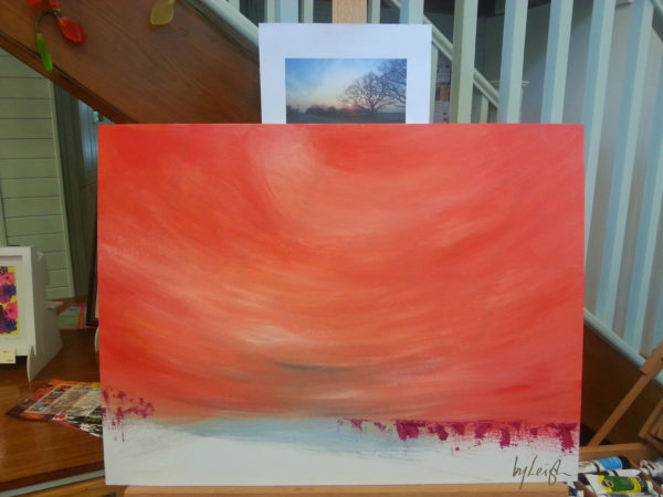 Red Sky over A505 - Image 14