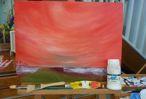 Red Sky over A505 - Image 13