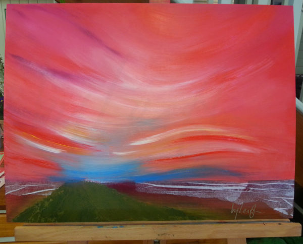 Red Sky over A505 - Image 10