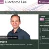 Screenshot of BBC Radio Cambridgeshire's page for Jeremy's Sallis' Lunch time Live show