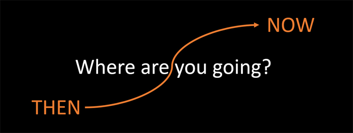 "Where are you going" graphic